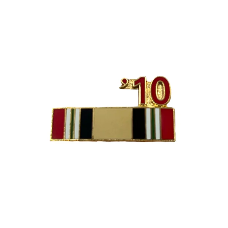 10 iraq ribbon pins clearance