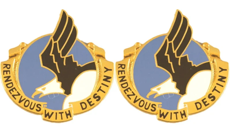 101st airborne division insignia pair rendezvous with destiny