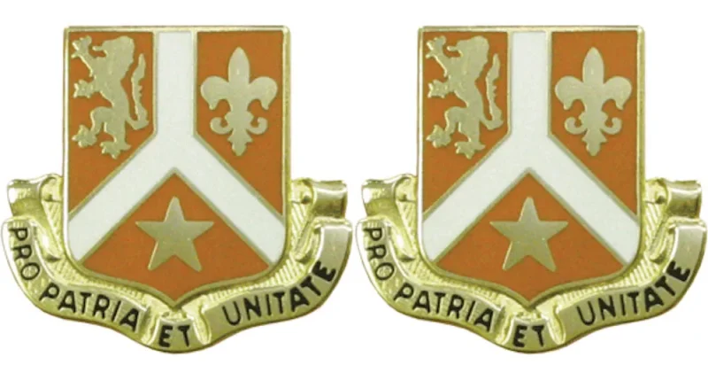 101st signal battalion insignia pair pro patria et unitate