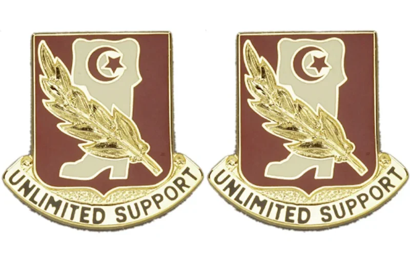 105th support battalion insignia set unrestricted support