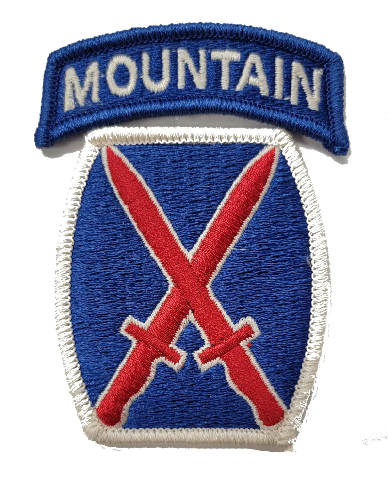 10th mountain division full color dress patch scaled