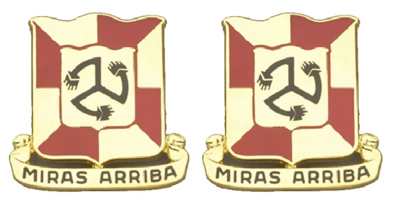 111th air defense brigade insignia pair miras arriba distinctive unit emblem