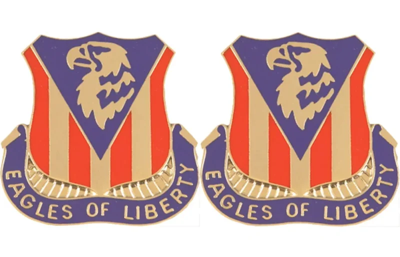 114th aviation regiment insignia eagle of liberty pair