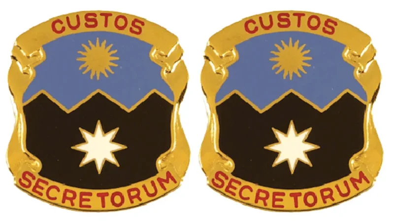 115th military intelligence group insignia set custos secretorum