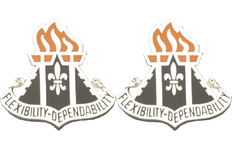 11th signal brigade insignia pair flexibility dependability