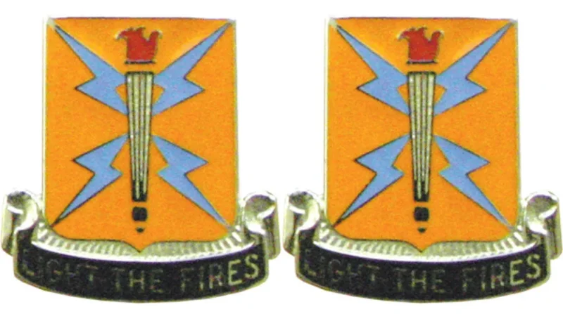 129th signal battalion insignia set light the fires