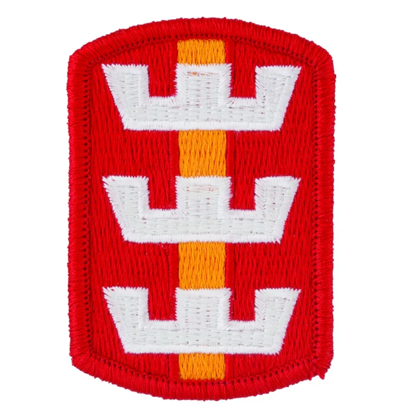 130th engineer brigade patch full color