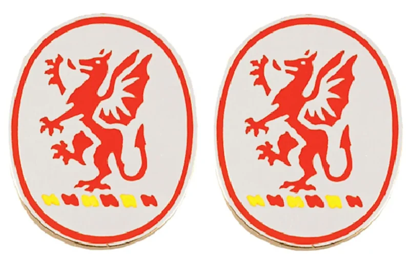 13th field artillery insignia pair