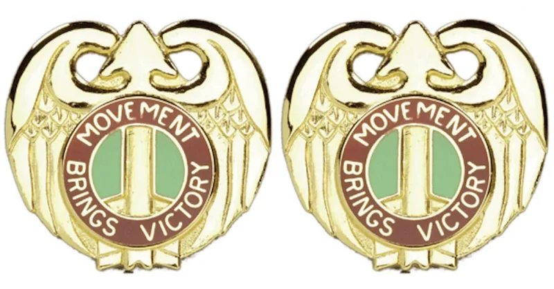 143rd transportation command insignia pair movement brings victory