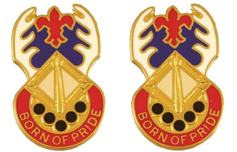 145th support battalion insignia pair pride of honor