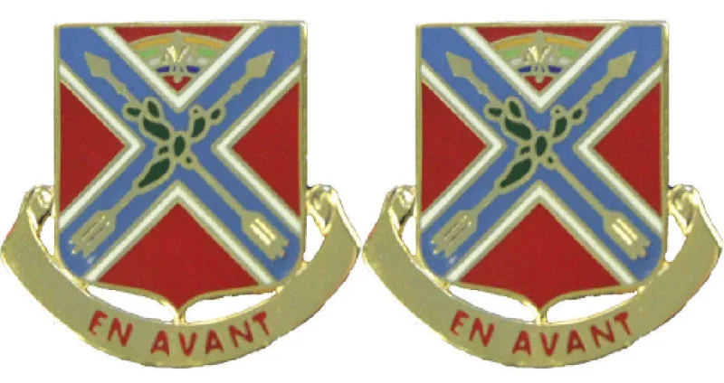 151st field artillery battalion insignia pair en avant