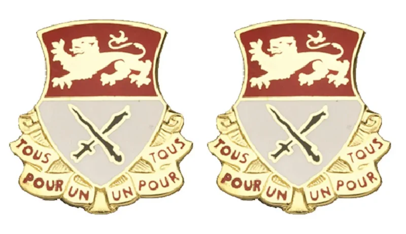 15th cavalry unit insignia set tous pour un un pour tous