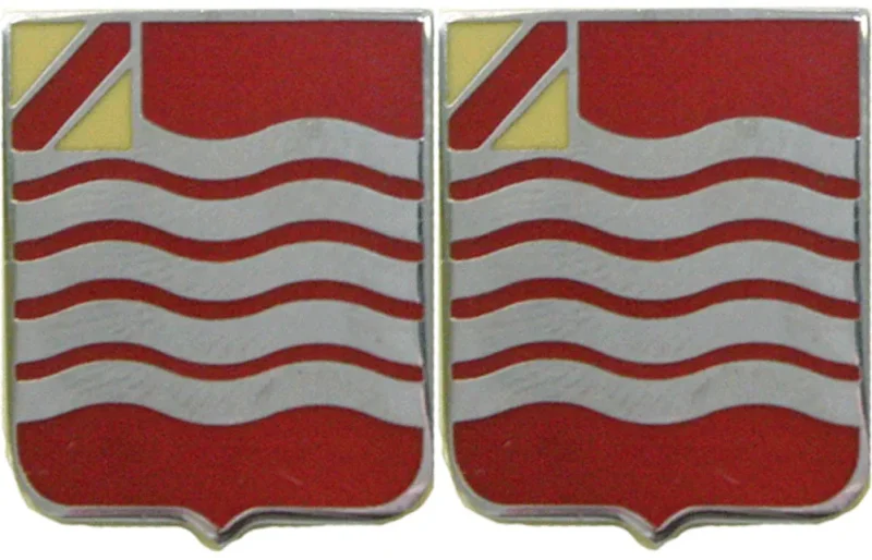 15th field artillery unit insignia pair