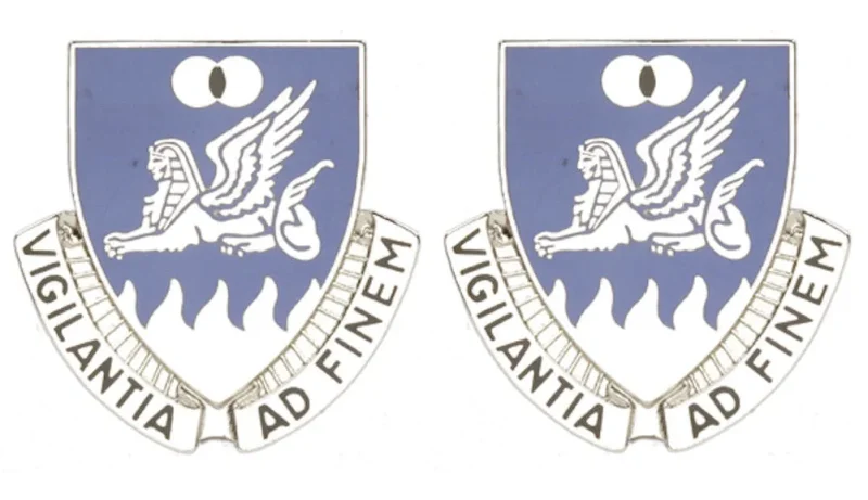 15th military intelligence battalion insignia pair vigilantia ad finem