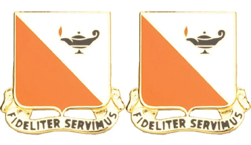 15th signal brigade insignia pair fideliter servimus