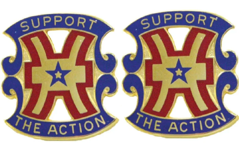 15th support brigade insignia pair support the mission