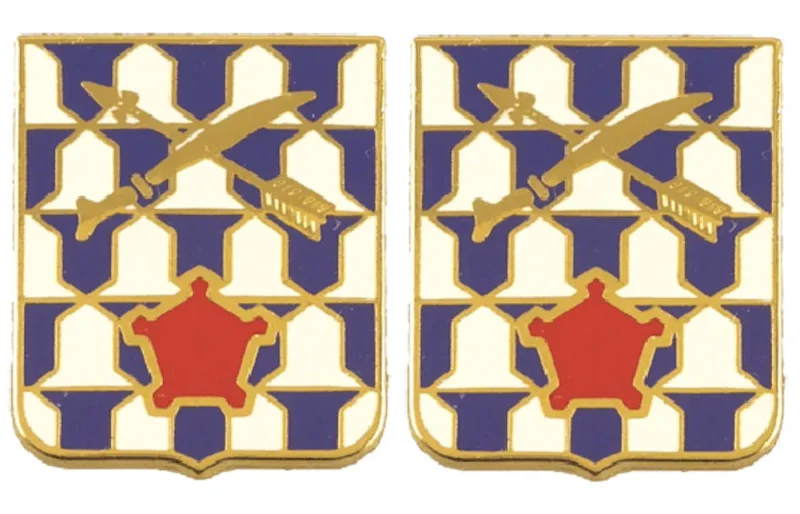 16th infantry unit insignia pair