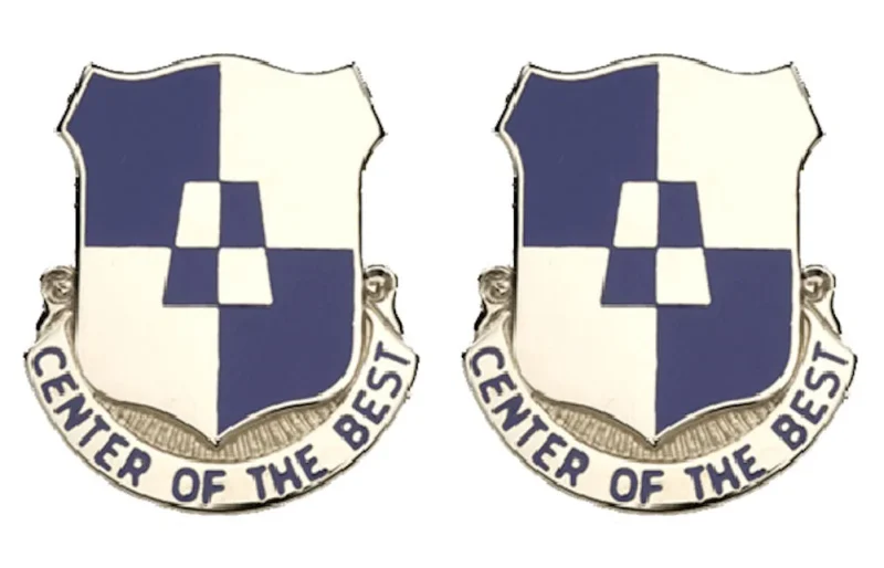 170th maintenance company insignia set high quality pair