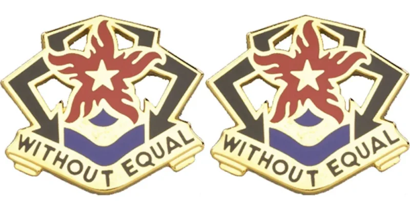 184th ordnance battalion insignia pair