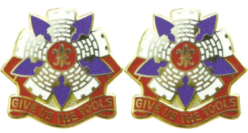 192nd engineering ct unit insignia pair perfect gift