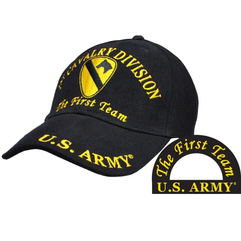 1st cavalry division ball cap the first team