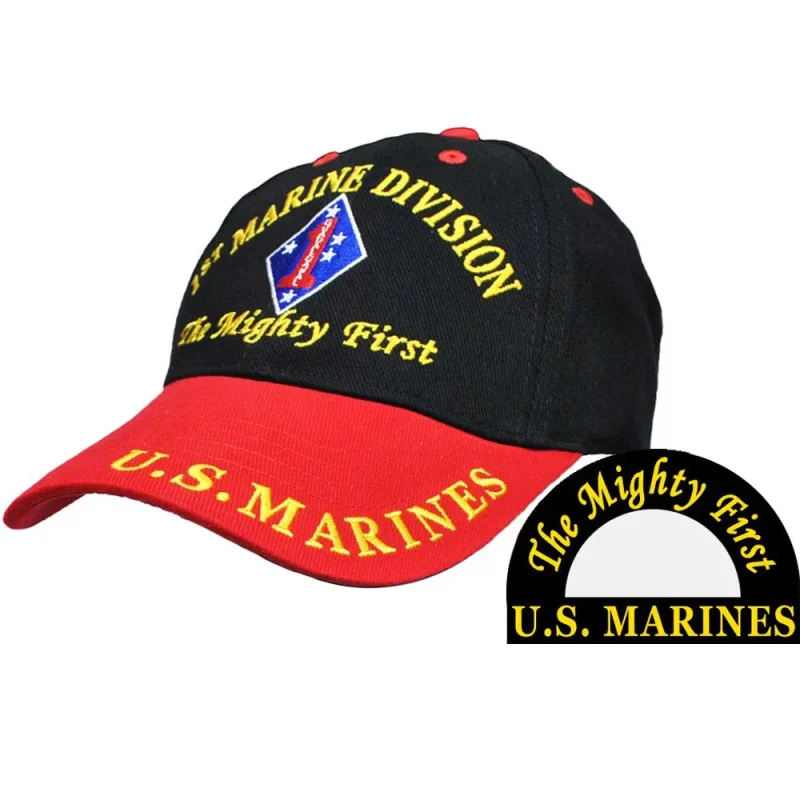 1st marine division mighty first ball cap clearance