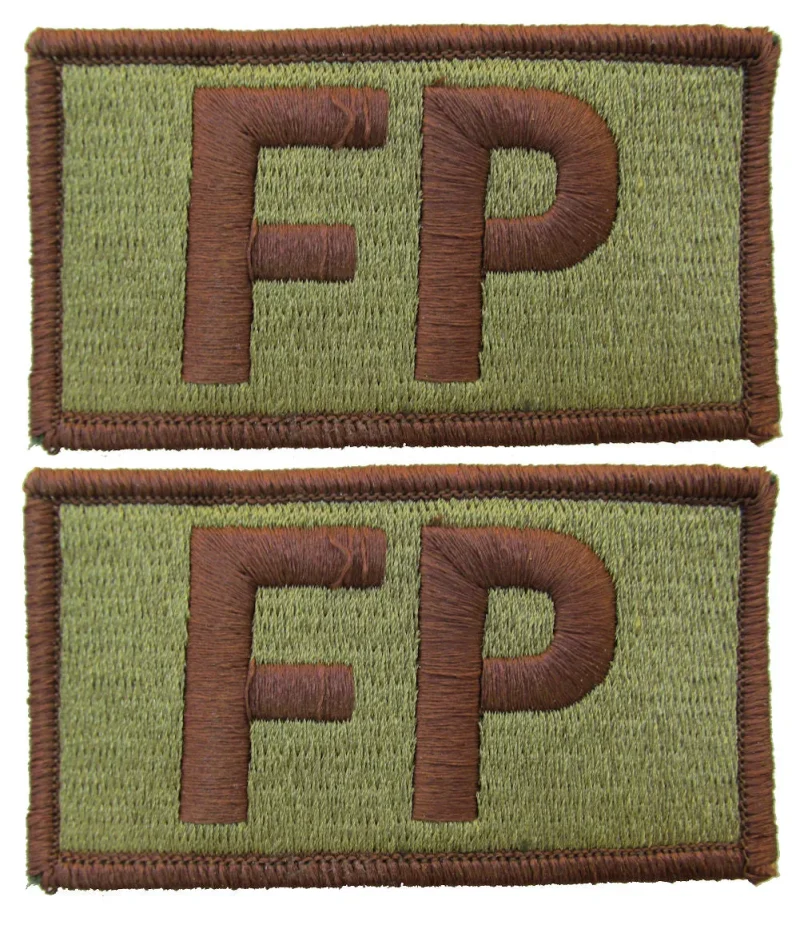 2 pack air force fp ocp spice brown patches force protection