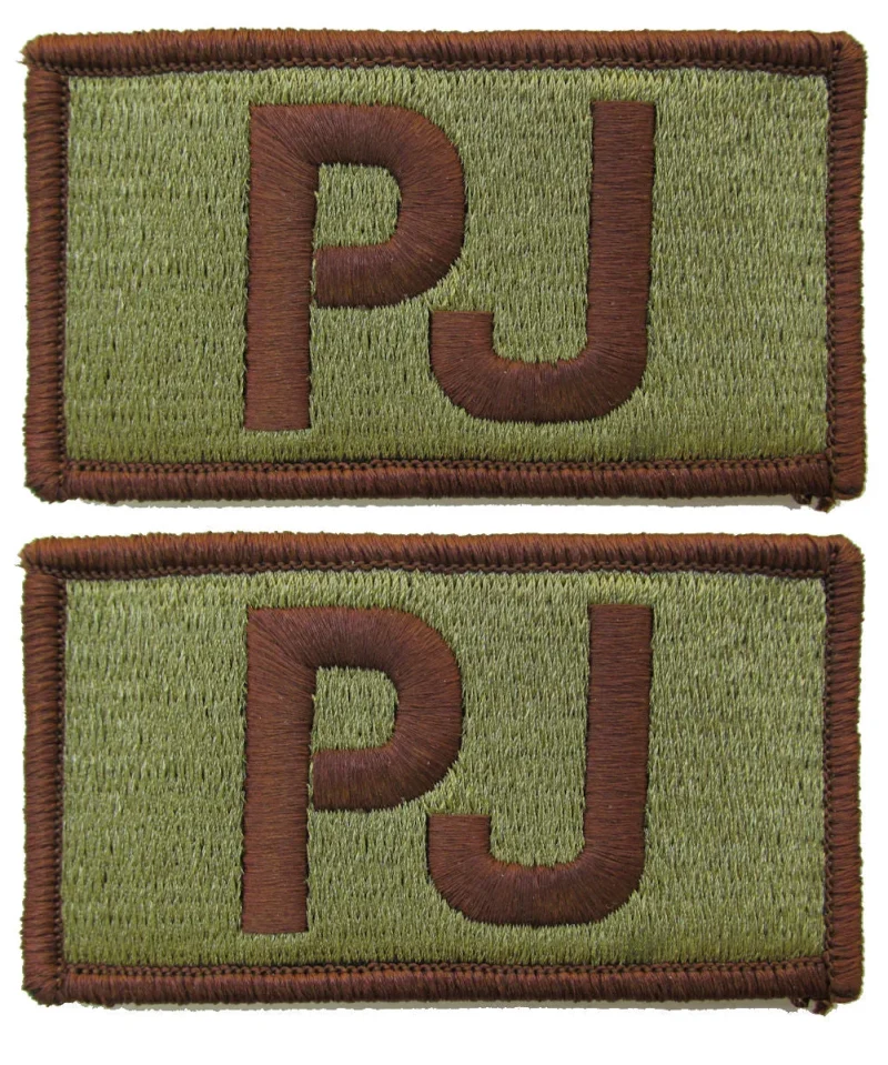 2 pack air force pj ocp spice brown patches pararescue