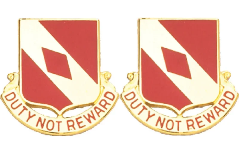 20th field artillery unit insignia pair duty not just reward