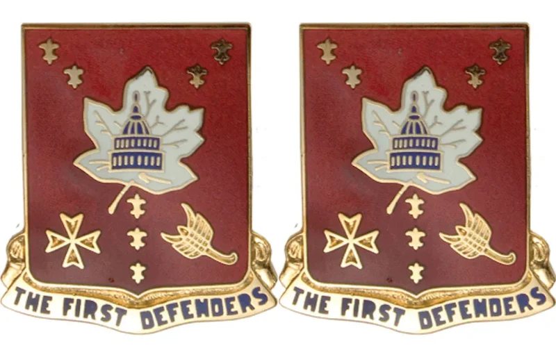 213th ada unit insignia pair first defenders