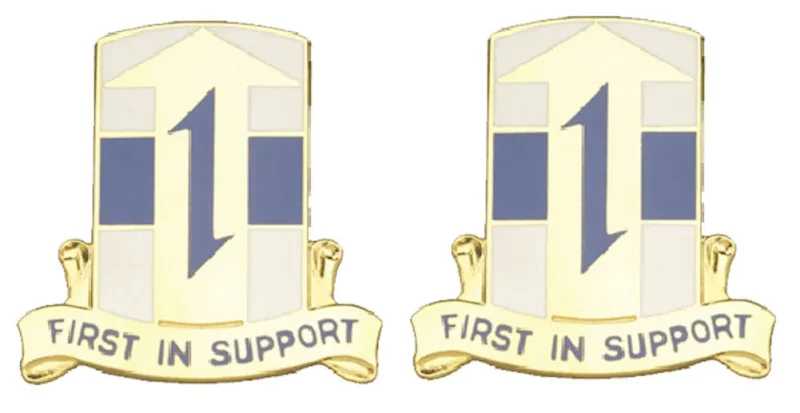 21st support command insignia pair first in support