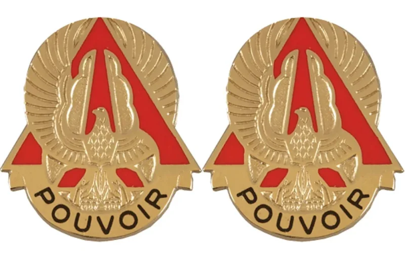 227th aviation battalion insignia pair of patches