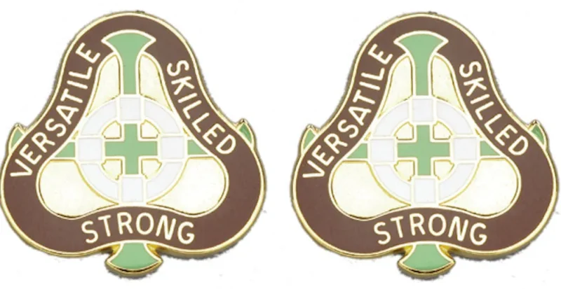 2291st hosp distinctive unit insignia pair