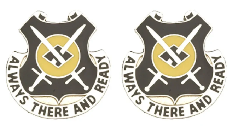 230th fin battalion insignia set pair