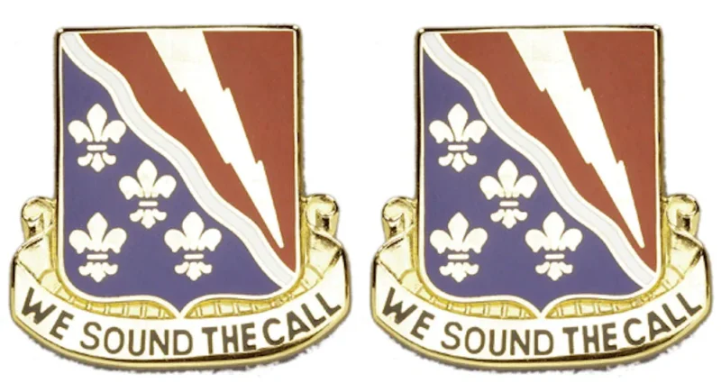 230th signal battalion insignia pair