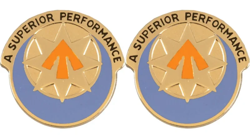 234th signal battalion insignia set pair