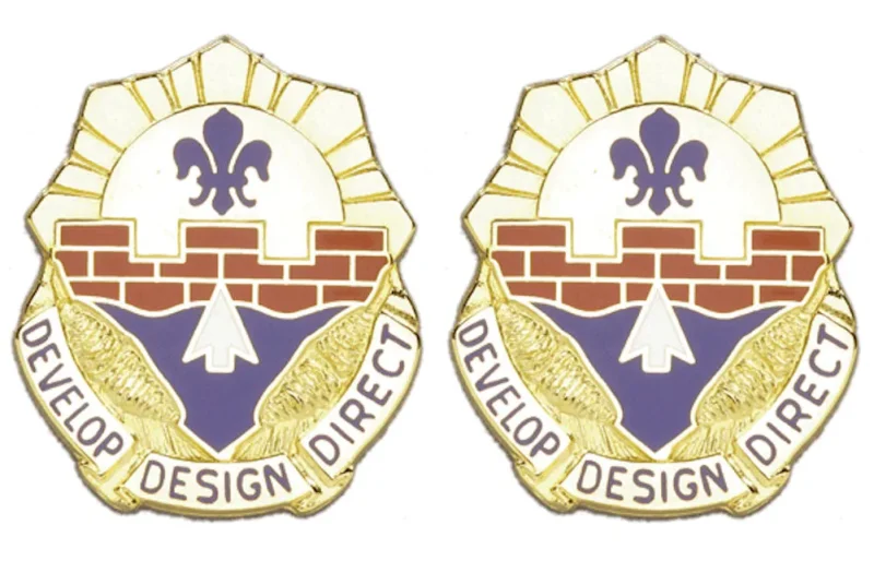 240th engineer group insignia pair durable