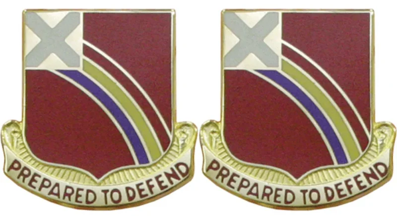 246th fa arng va distinctive insignia pair