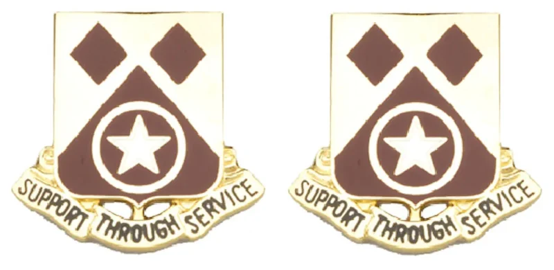 249th support battalion insignia set pair