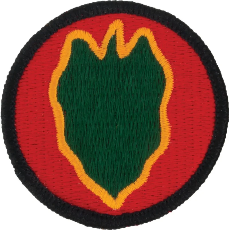 24th infantry division patch official military insignia