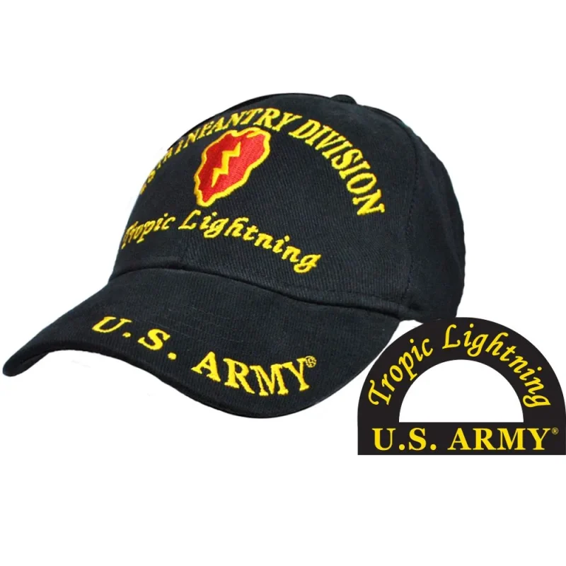 25th infantry division tropic lightning ball cap