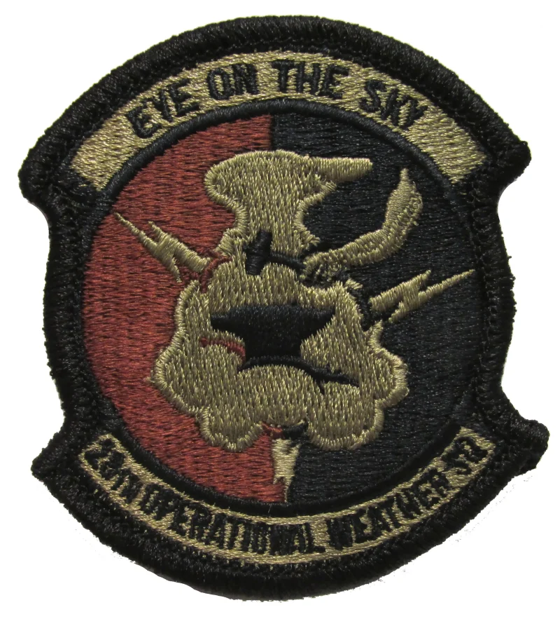 28th operational weather squadron ocp patch spice brown scaled