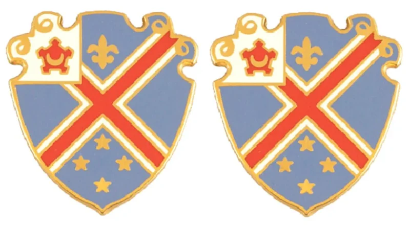 29th engineering battalion insignia pair