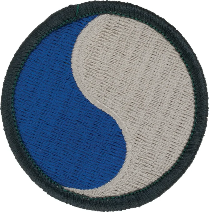 29th infantry division patch full color dress insignia