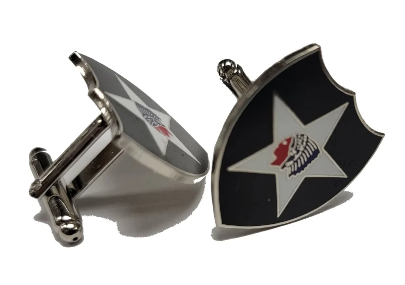 2nd infantry division cufflinks clearance deal