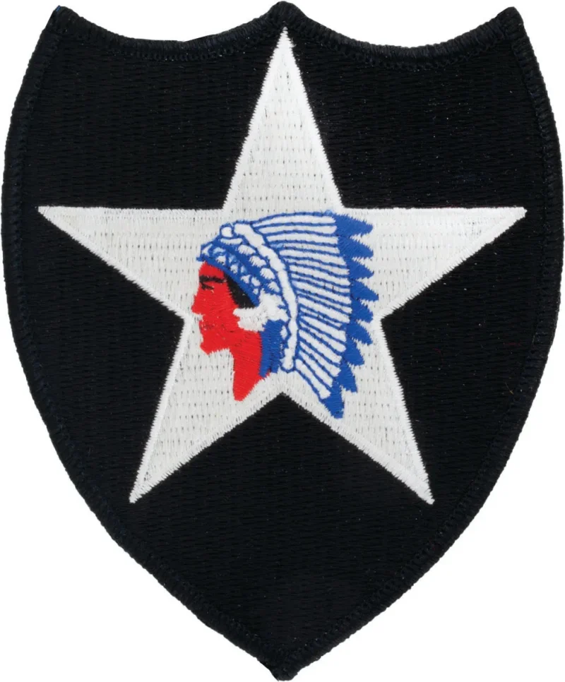 2nd infantry division patch authentic military insignia