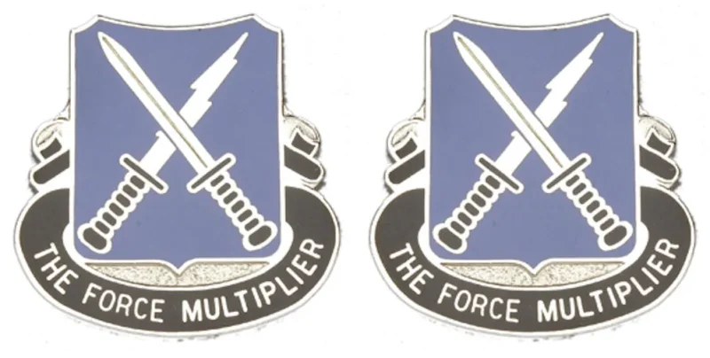 301st military intelligence battalion insignia pair