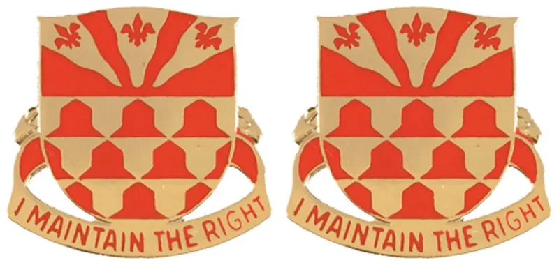 307th engineer battalion insignia pair distinctive unit emblem