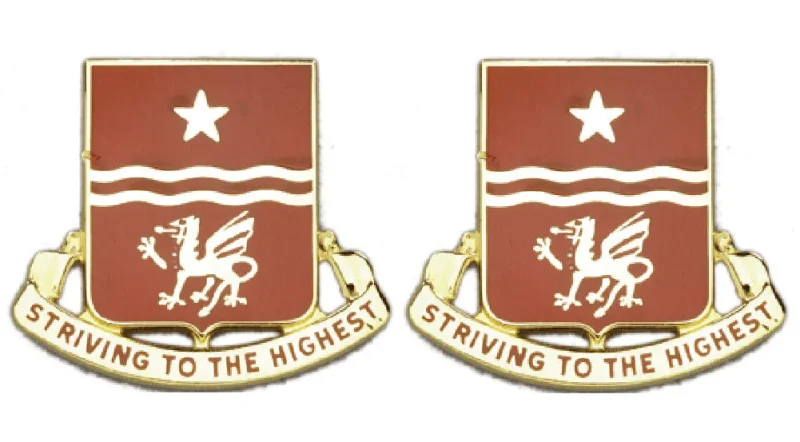 30th field artillery distinctive unit insignia pair striving for