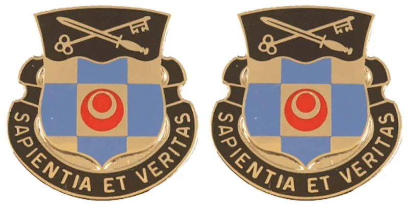 314th mi battalion insignia set pair